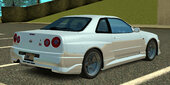 1999 Nissan Skyline GT-R R34 Turbo Charged Prelude for Mobile