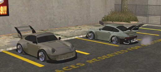 Porsche 993 RWB for Mobile