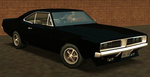 Dodge Charger RT 1970 (lowpoly)