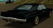Dodge Charger RT 1970 (lowpoly)