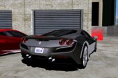 Ferrari F8 Tributo '20 - DFF Only