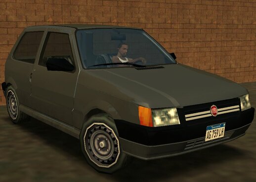 Fiat Uno Mille Fire Argentina (lowpoly) for Mobile