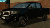 Toyota Hilux 2019 Argentina (lowpoly) for Mobile