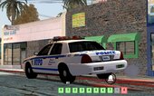 2011 Ford Crown Vic NYPD 46PCT for Mobile