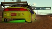 Mitsubishi Eclipse The Fast And The Furious + Sound for Mobile