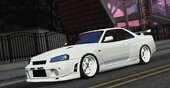 Nissan GTR-34 Abflug GTA SA Mobile
