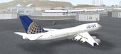 United Airlines Boeing 747 for Android
