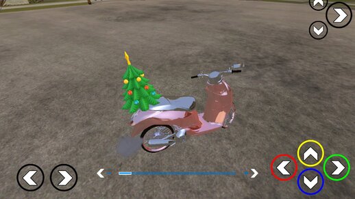 Faggio with Christmas Tree for Mobile