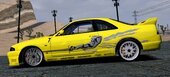 1995 Nissan Skyline GT-R R33 for Mobile