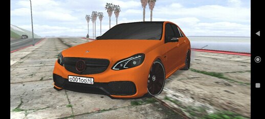 Mercedes Benz W212 E63 AMG Brabus (Russia Rich) for Mobile