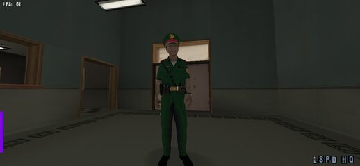 Vietnamese Traffic Police And People's Police For Mobile