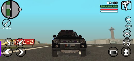 Mitsubishi Pajero Road and Transport Inspectorate for Mobile