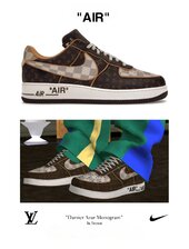 Nike X Louis Vuitton Air Force 1 for Franklin 2.0/CJ HD for Mobile