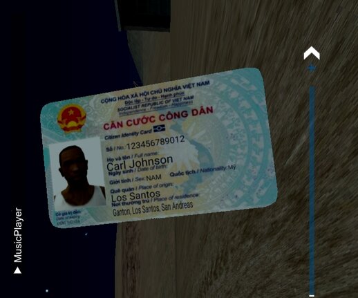 Vietnamese Citizen Identity Card For Mobile