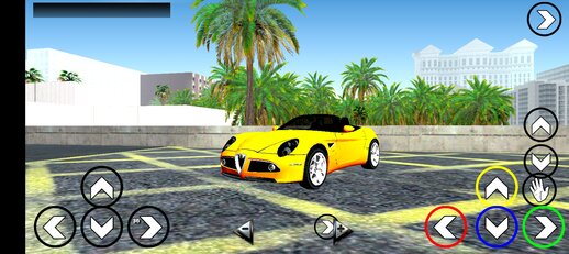 2008 Alfa Romeo 8C Competizione for Mobile
