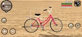 Pink Bicycle Pack For Mobile