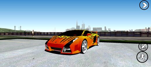 2004 Lamborghini Gallardo Junkman From NFSMW for Mobile