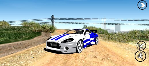 2004 Aston Martin DB9 Junkman From NFSMW for Mobile