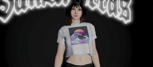 DOA Nagisa Vaporwave Custom for Mobile