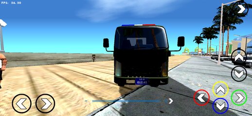 Vietnammes Traffic Police Truck V2 For Mobile