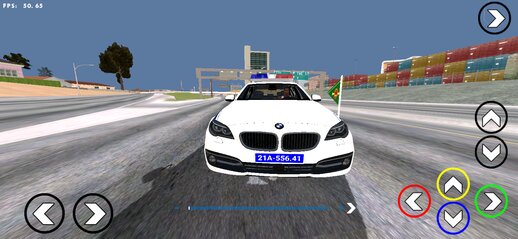 Vietnamese BMW 530i Traffic Police For Mobile