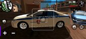 Toyota Camry Traffic Police (Remake) For Mobile