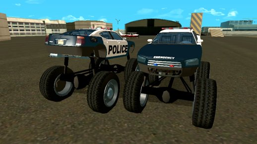 Monster Truck Buffalo De Policia for Mobile