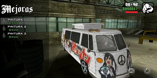 K-ON VAN HD TEXTURE for Mobile