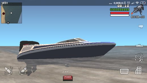 GTA IV Tbgot Speedboat For Mobile