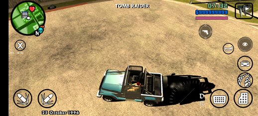 Tachimetro di Tomb Raider IV remastered for Mobile