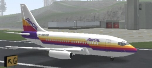 Air California Boeing 737-100 for Android