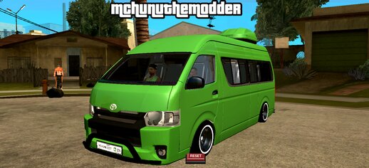 Toyota Hiace ReEdited for Mobile
