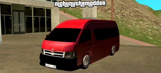 Toyota Hiace V2 ReEdited for Mobile