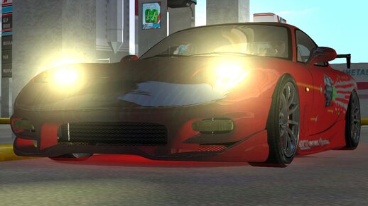 RX7 THE FAST AND THE FURIOUS + ROTARY TURBO for Mobile