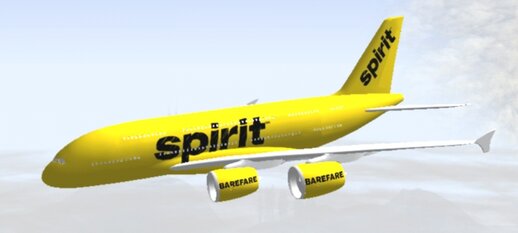 Spirit Airlines Airbus A380 for Android