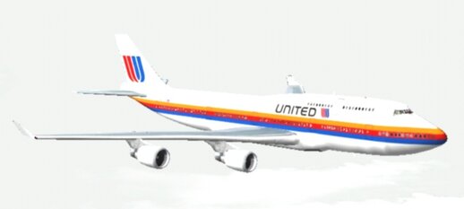 United Saul Bass Boeing 747 for Android