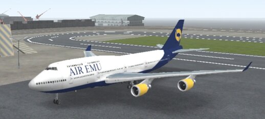 Air Emu Boeing 747 for Android