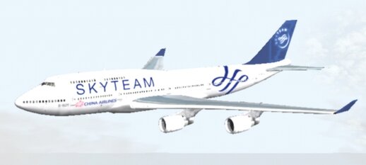 China Airlines Skyteam Boeing 747 for Android