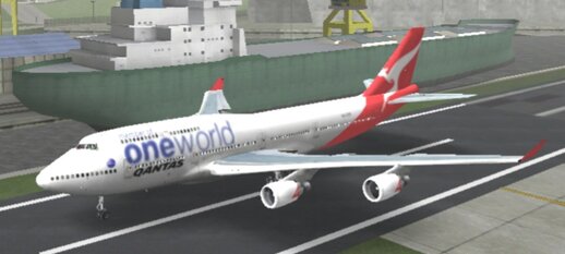 Qantas Boeing 747 for Android
