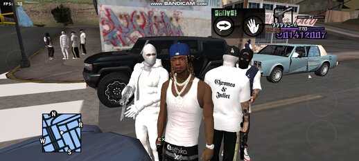 Skin Drip Gangster For Groovestreet Family for Mobile