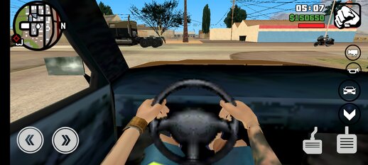 Steering Wheel Animation for Mobile