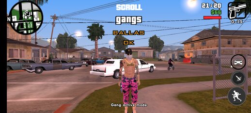 Mod Select Gang Zones for Mobile