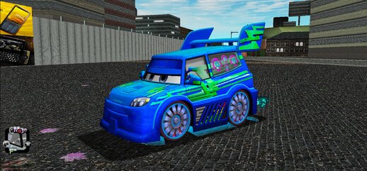 Pack Disney Pixar Tuner Cars for Mobile