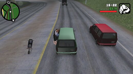 Moving Car Theft for Mobile