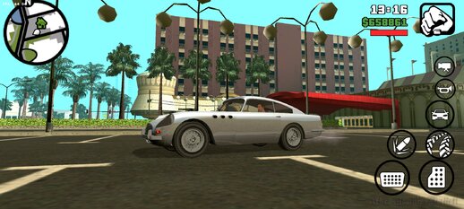 007 James Bond Car with Minigun for Mobile