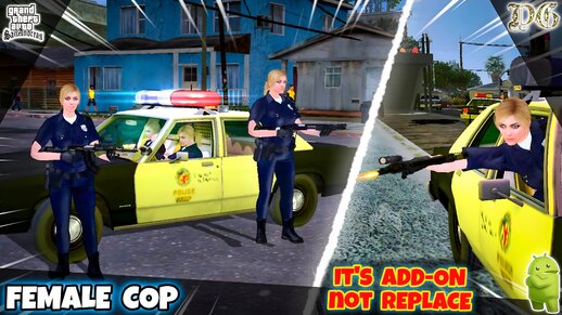 Female Cop Mod for Mobile