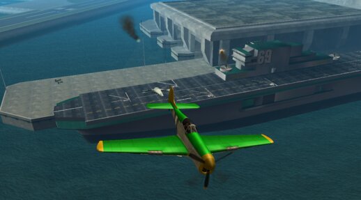 Working S.A.M. on Aircraft Carrier for Mobile