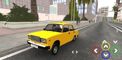 VAZ 2107 Taxi Avtosh Azerbaijan (DFF only)