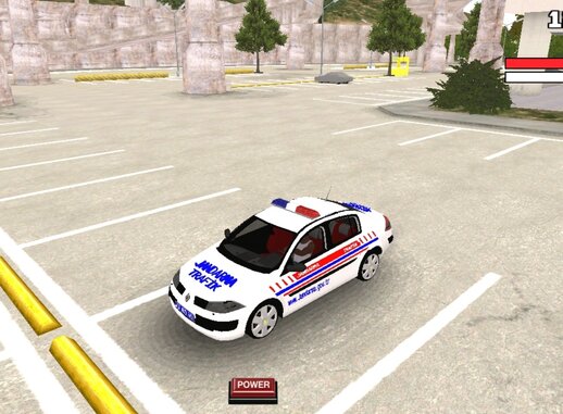 Renault Megane 2 Turkish Traffic Gendarmerie for Mobile