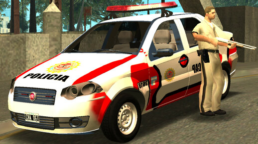Fiat Siena De La Policia De Cordoba (Argentina) for Mobile